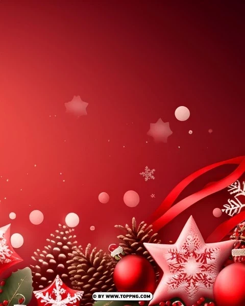 Christmas Ad Banner in Dark Red Background PNG transparency images