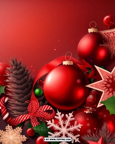 Dark Red Christmas Banner Background for Your Christmas Business PNG transparent photos assortment