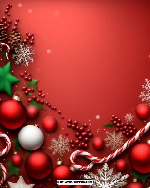 Dark Red Christmas Banner for Your Christmas Holiday Campaign PNG pictures with no background