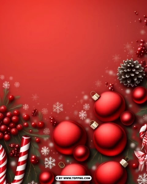 Dark Red Christmas Banner Background for Your Christmas Sale PNG transparent graphics for download