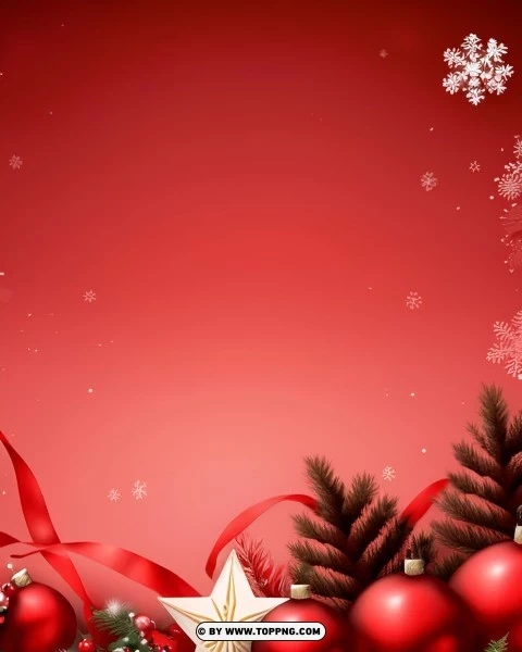 Festive Dark Red Christmas Banner Background PNG transparent designs