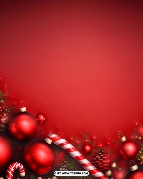 Red Christmas Banner Background PNG transparent design - Image ID 5ba3e96d