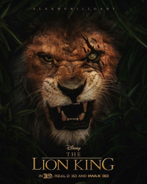 the lion king 2019 scar poster Transparent PNG pictures archive