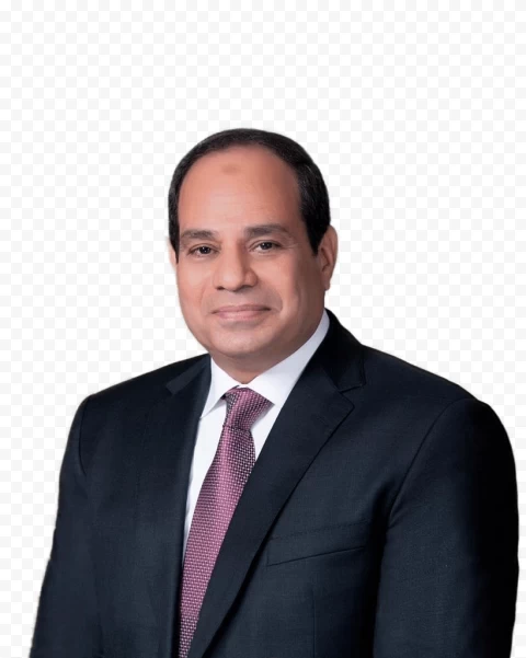 Clear Image of Egyptian President Abdel Fattah el-Sisi PNG images free download transparent background