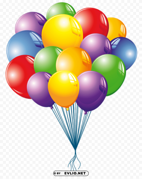 balloons PNG transparent graphic