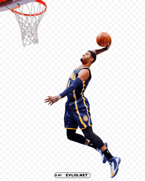 PNG image of basketball dunk Clear background PNGs with a clear background - Image ID 6431963e
