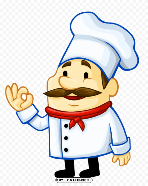male chef HighResolution Transparent PNG Isolated Item