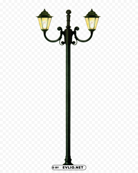 street light PNG artwork with transparency