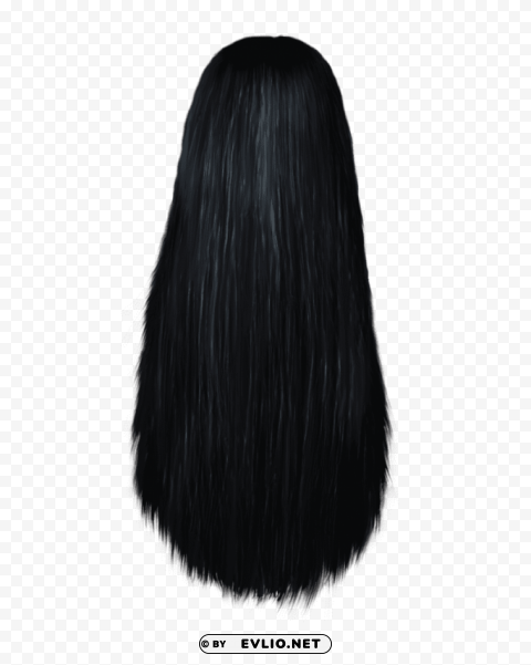 Transparent background PNG image of women hair PNG for digital design - Image ID 1ef9a3a5