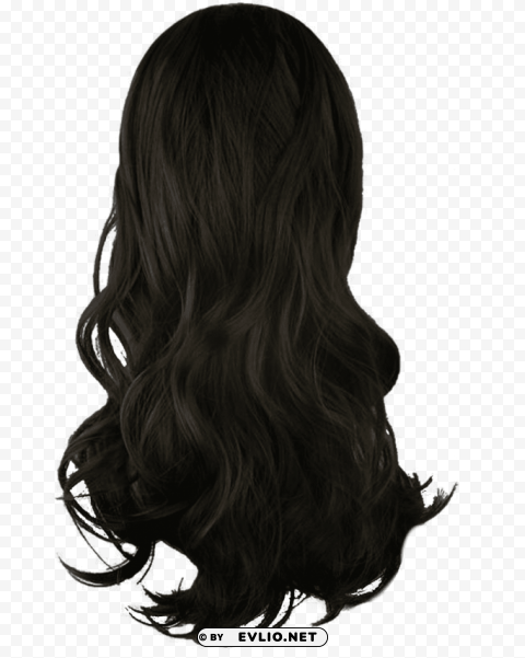 Transparent background PNG image of women hair PNG for Photoshop - Image ID 3d67d09c