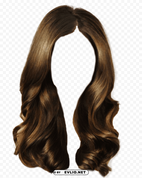 Transparent background PNG image of women hair PNG for use - Image ID d23d50a8