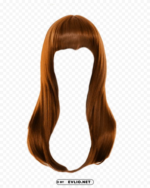 Transparent background PNG image of women hair PNG Graphic Isolated on Transparent Background - Image ID 94dc462d