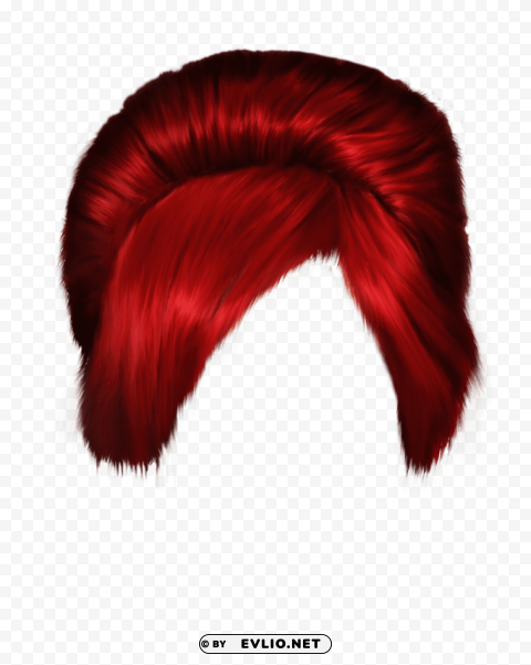 Transparent background PNG image of women hair PNG graphics with alpha transparency broad collection - Image ID 97d87acf
