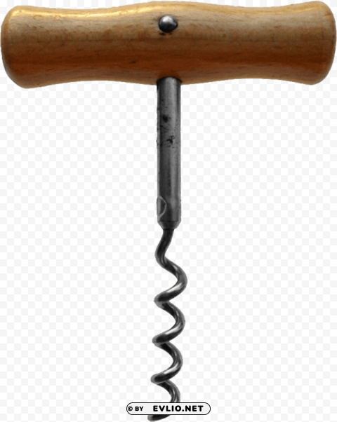 Transparent Background PNG of corkscrew Clean Background Isolated PNG Graphic Detail - Image ID 8299d577