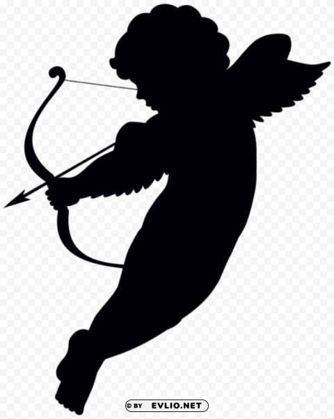 cupid with bow imag Isolated Icon with Clear Background PNG