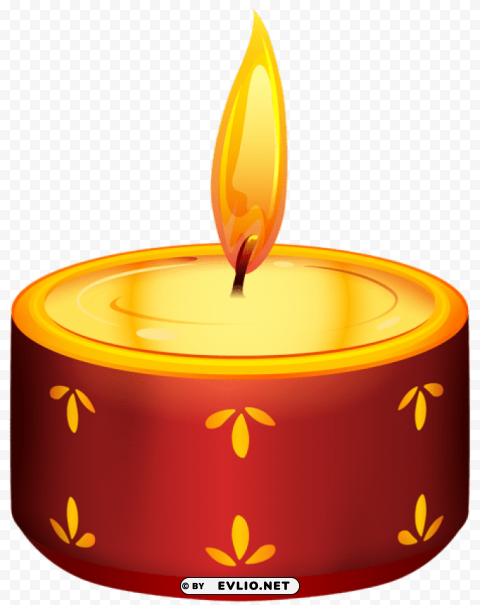 diwali red candle High-resolution PNG images with transparency clipart png photo - 2e36262b