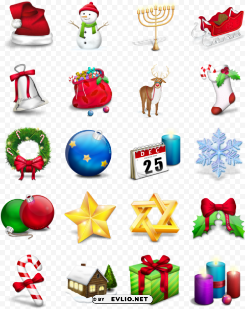 vista christmas icon pack by vista - christmas icon pack PNG transparent stock images