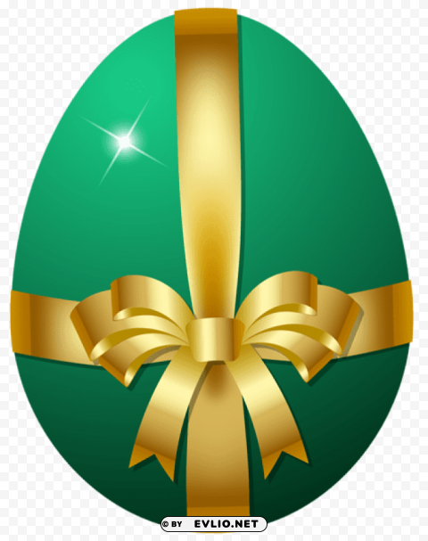 easter egg with bow HighResolution Transparent PNG Isolation