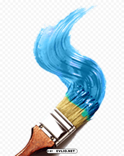 Blue Spiral Brush - Image without Background - ID 1b2c427b HighQuality Transparent PNG Isolated Art