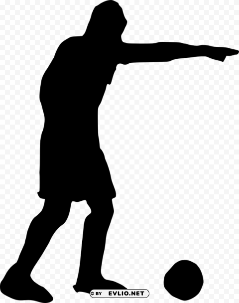 football player silhouette Transparent PNG images complete library