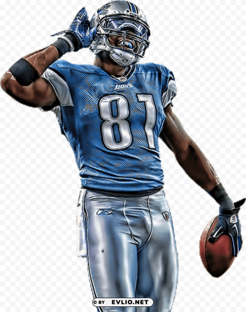 american football player PNG transparent designs for projects