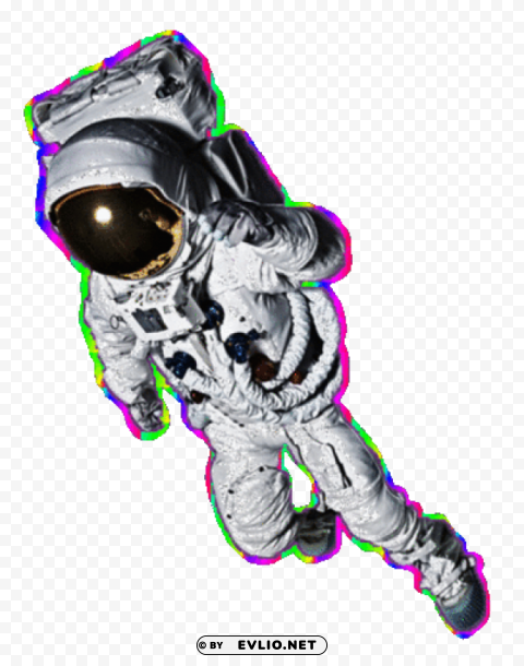 astronaut Transparent Background PNG Isolated Graphic