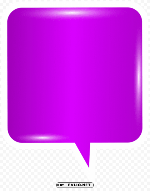 bubble speech purple Transparent PNG graphics archive