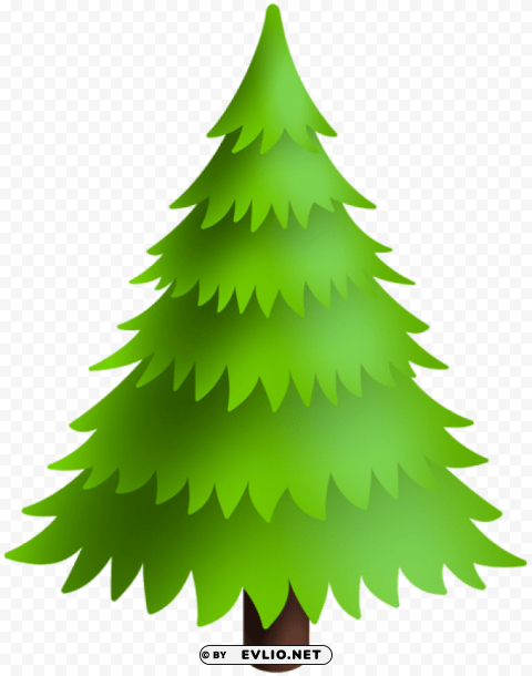 christmas pine tree green Transparent background PNG clipart