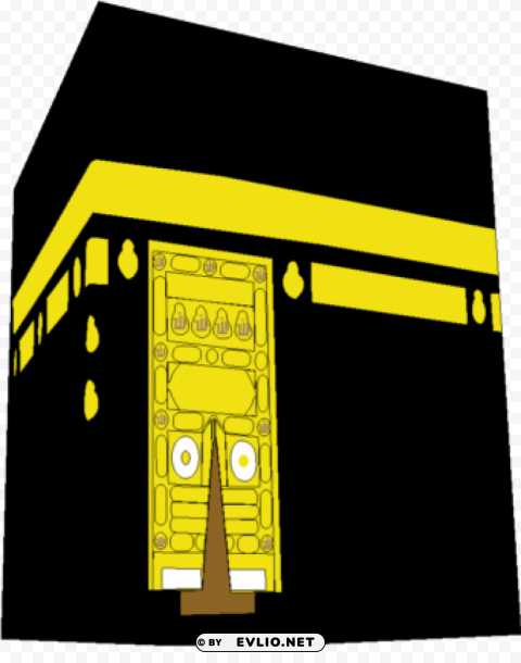 Kaaba PNG transparent designs png images background -  image ID is dc5760a3
