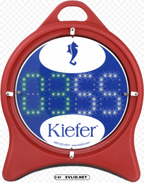 kiefer 15 digital rechargeable swimming pace clocks HighResolution PNG Isolated Artwork