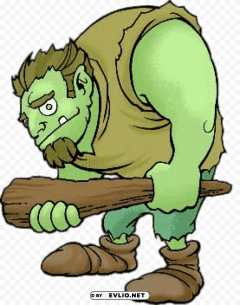 ogre with club PNG images with alpha channel diverse selection