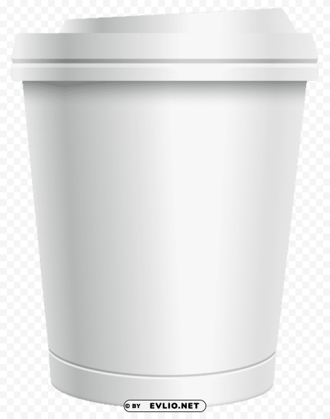 plastic white coffee cup PNG pictures with no background