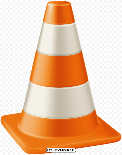 traffic cone transparent Clear Background PNG Isolation