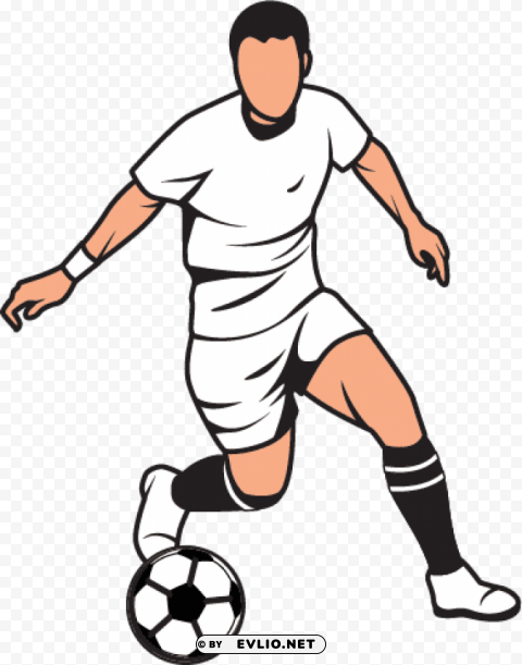 football player Isolated Graphic on HighResolution Transparent PNG