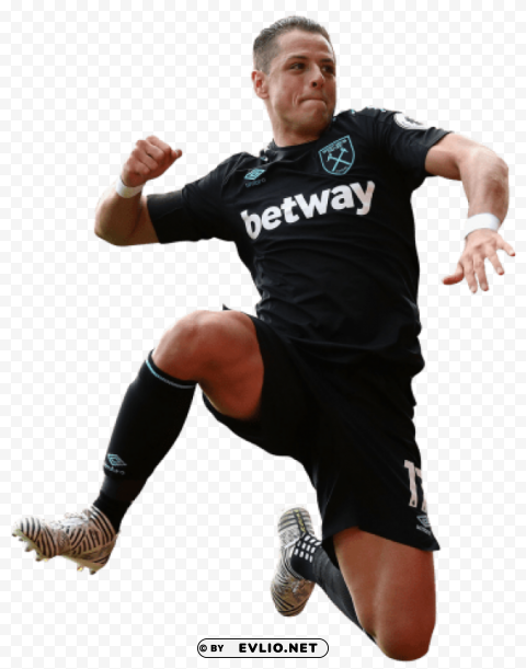 javier chicharito hernandez PNG with cutout background