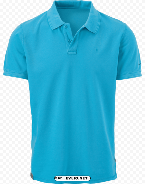 blue men's polo shirt PNG transparent images bulk