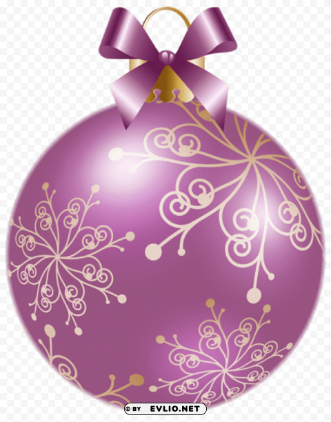 christmas soft violet ball Clear PNG pictures comprehensive bundle
