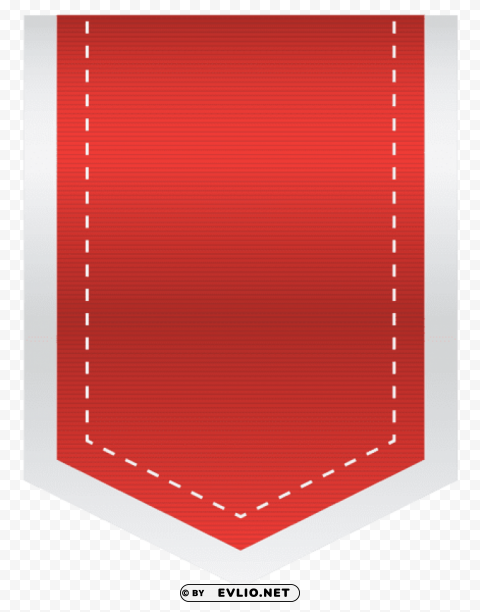 red empty sale label Transparent Cutout PNG Graphic Isolation