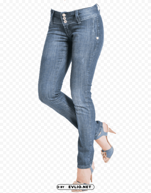 ladies jeans PNG images with high-quality resolution