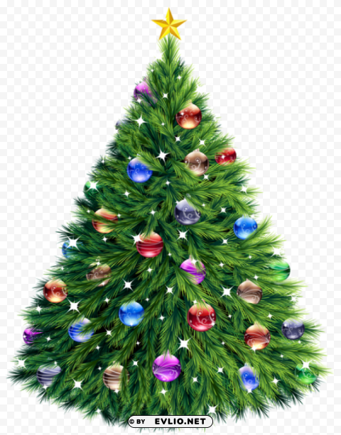 transparent christmas tree PNG images with alpha channel selection