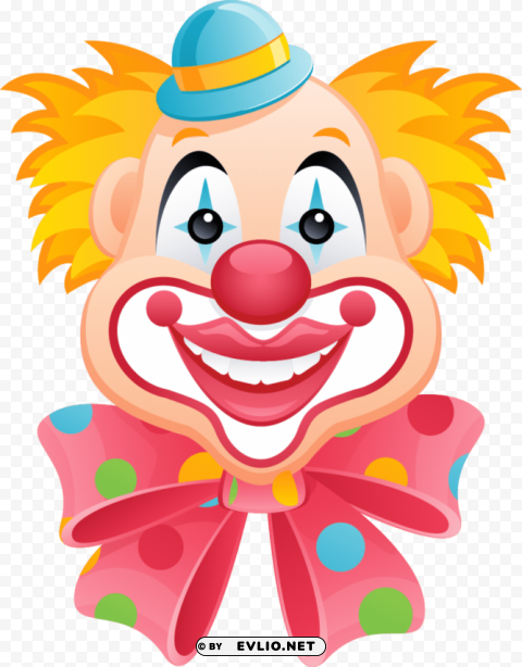 happy clown faces HighQuality PNG with Transparent Isolation