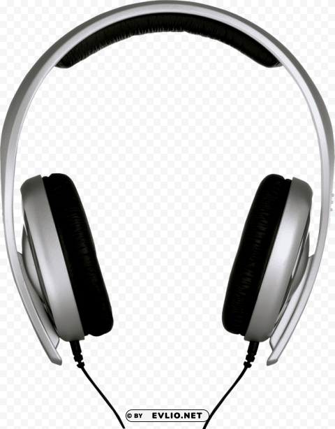 music headphone Isolated Artwork with Clear Background in PNG