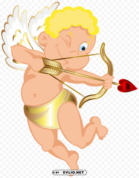 Cupid Angel Isolated Element On HighQuality PNG