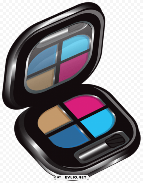 eyeshadows Isolated Icon on Transparent Background PNG