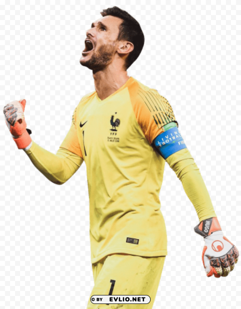 hugo lloris Clean Background PNG Isolated Art