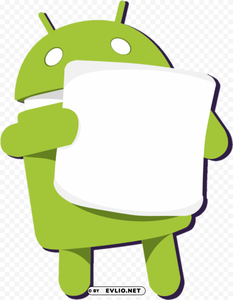 android marshmallow icon Isolated Graphic on Clear Background PNG