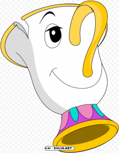 chip from beauty and the beast PNG Image with Transparent Isolated Design