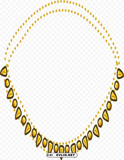 gold necklace PNG graphics with transparency png - Free PNG Images ID 86d4fcbd
