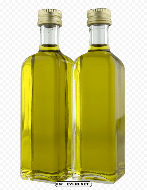 Olive Oil Bottle Isolated Character On HighResolution PNG