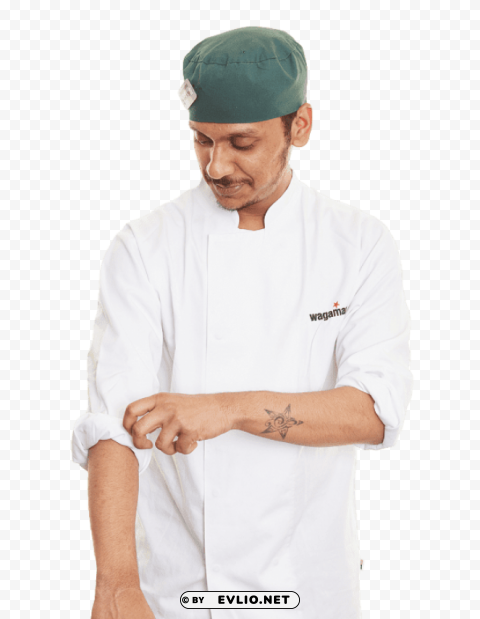 chef Isolated Element in Clear Transparent PNG
